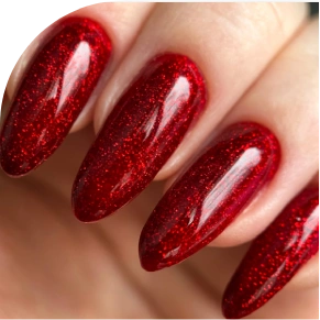 Services red manicure